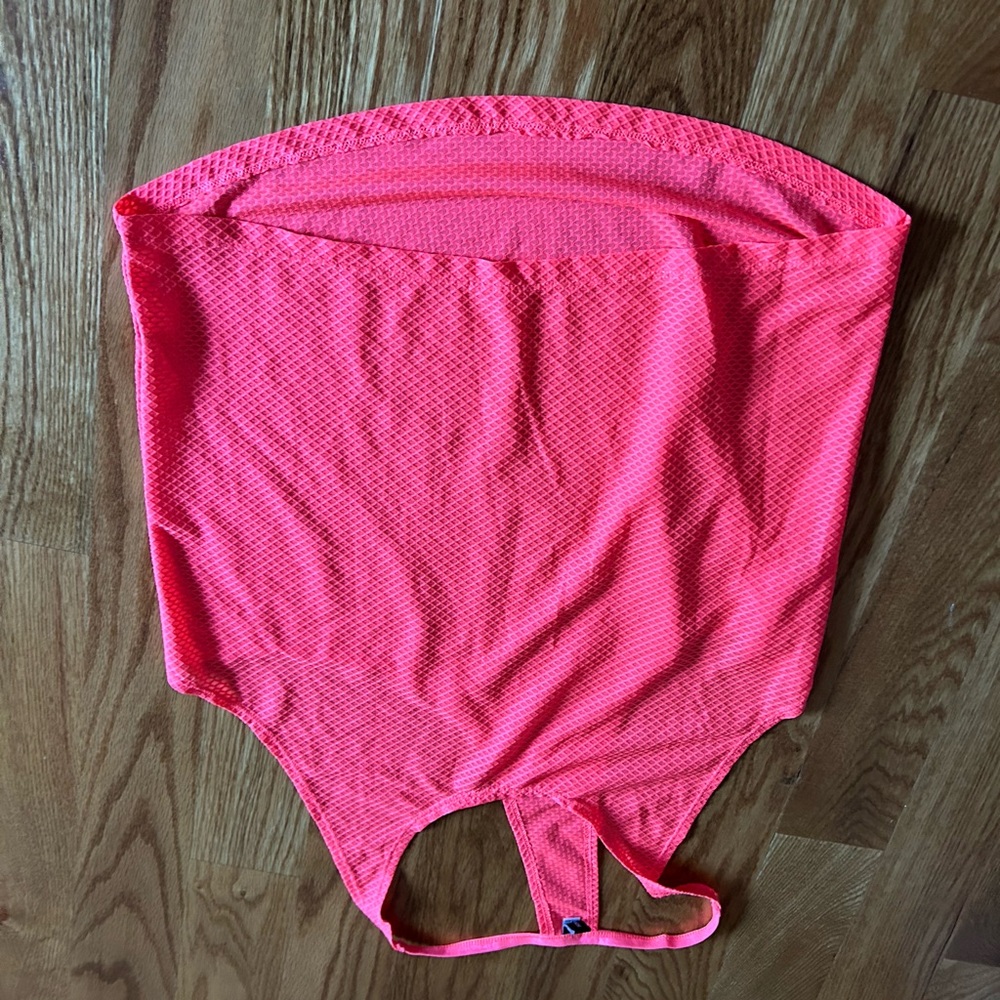 Vibrant Pink Mesh Workout Tank